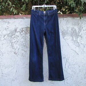 J Brand medium wash wide leg jeans 30